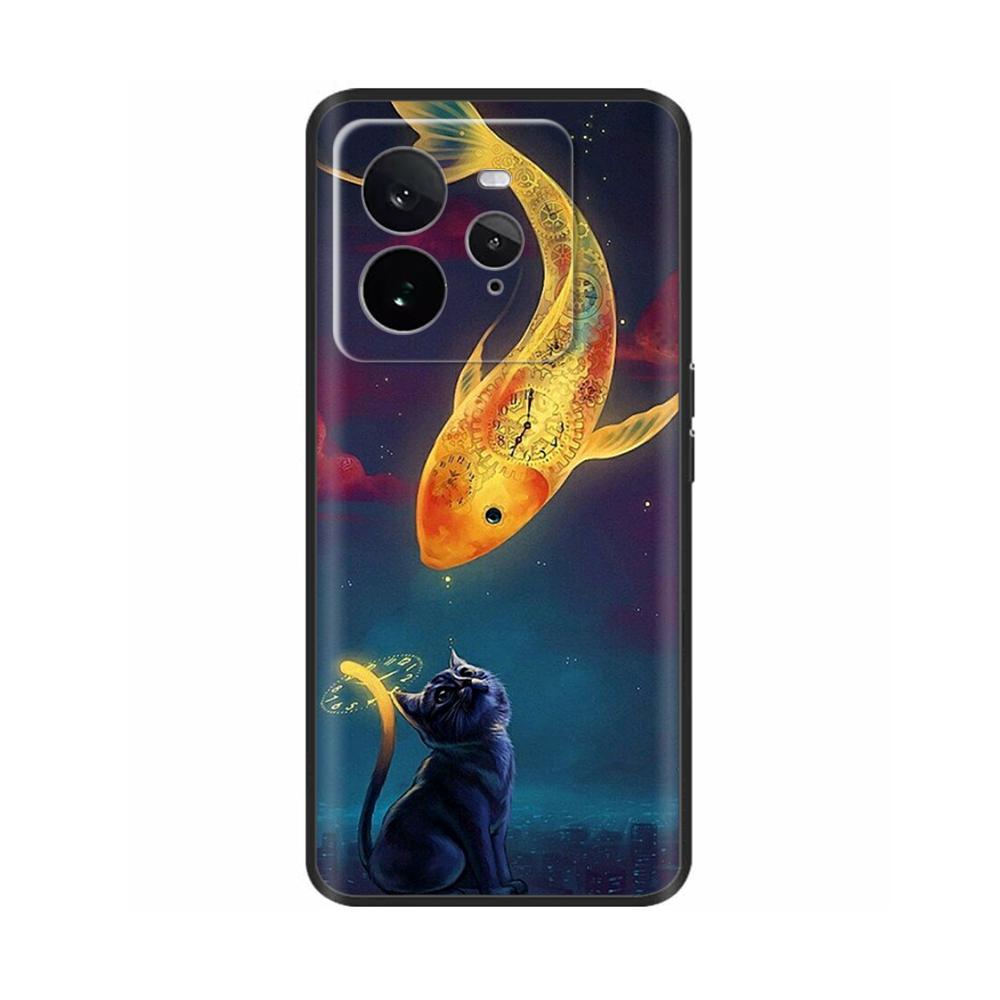 For Realme GT 7 Pro Case Cute Cartoon Painted Soft Silicone Protective Cases For Realme GT7 GT 7 Pro Back Cover Shockproof Shell