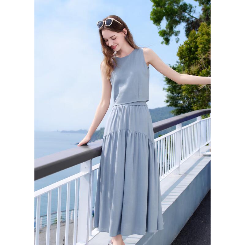 Betu Women's Summer Two-Piece Skirt Set