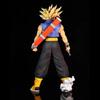 27cm Anime Dragon Ball Z Double headed Future Warrior Trunks Action Figure Statue PVC Collection Model  Boy Toys Gifts
