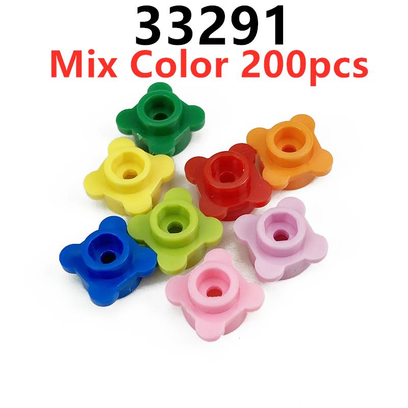 Buildings Blocks Plants Tree Leaf Flower 32606 6064 2417 2423 3741 2435 33291 6255 DIY Compatible Parts Grass Bush Military City