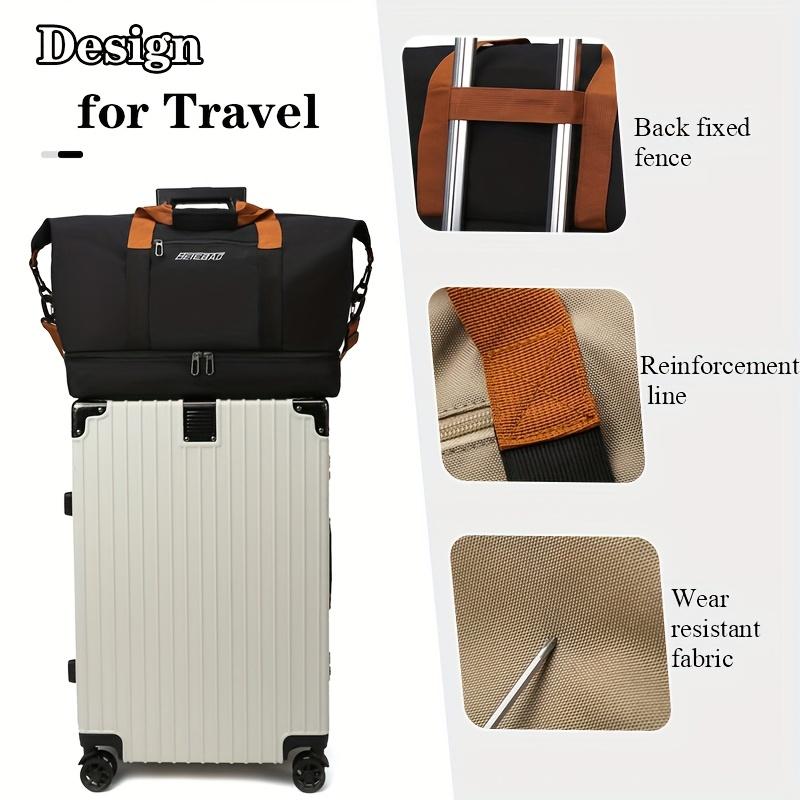 Men And Women Gym Bags, Travel Storage Luggage Bags, Large Capacity Multifunctional Carry-On Bags, Sports Fitness Bags