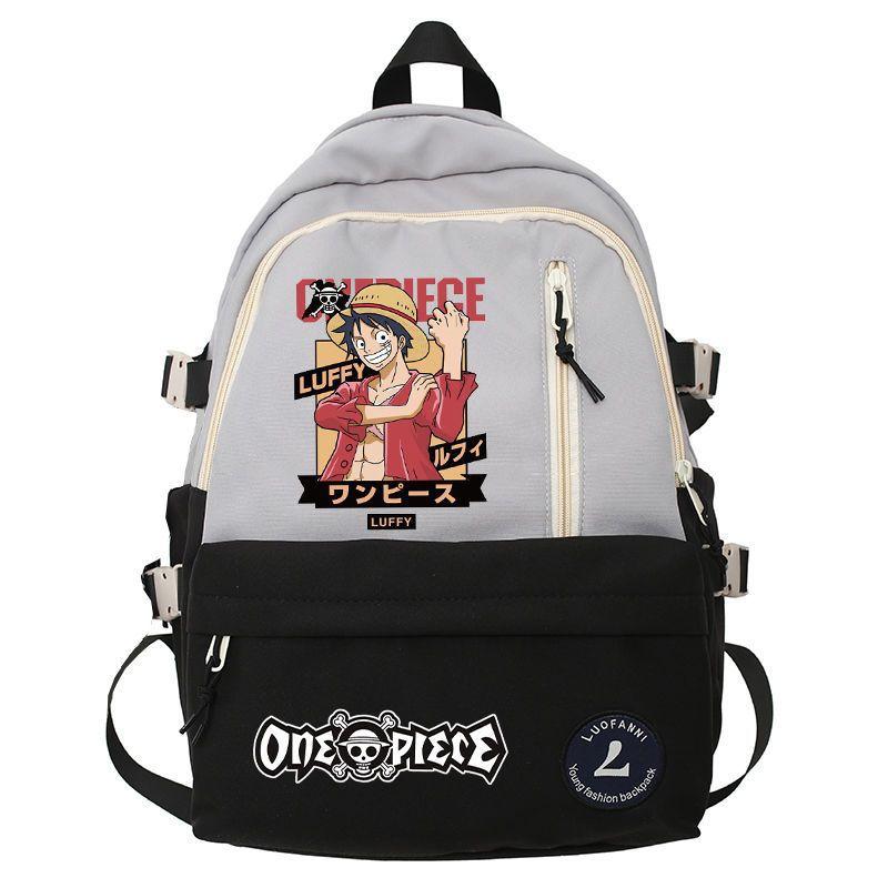 

One Piece themed backpack, suitable for students, large capacity bag. 32*20*43cm