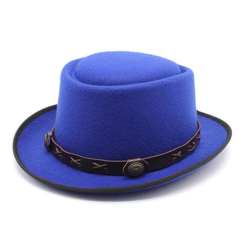 Woolen Hat Children'S Classic Versatile Top Hat Model Catwalk Stage Performance Jazz Hat