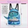 Childrens Unicorn Monster Swim Bag With Waterproof Dry Wet Separation For Kids Travel And Bath Storage