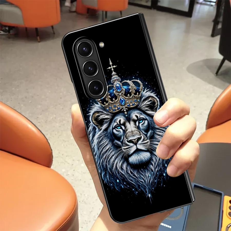 

Cool Animal Tiger Lion Horse Case for Samsung Galaxy ZFold4 ZFold3 ZFold6 ZFold7 ZFold5 Z Fold 7 6 5 4 3 Back Phone Cover Galaxy Z Fold4