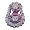 Metal Sprockets Chains Decompression Toy Stress Relief Keep Focusing Fingertip Bike Chain Gears