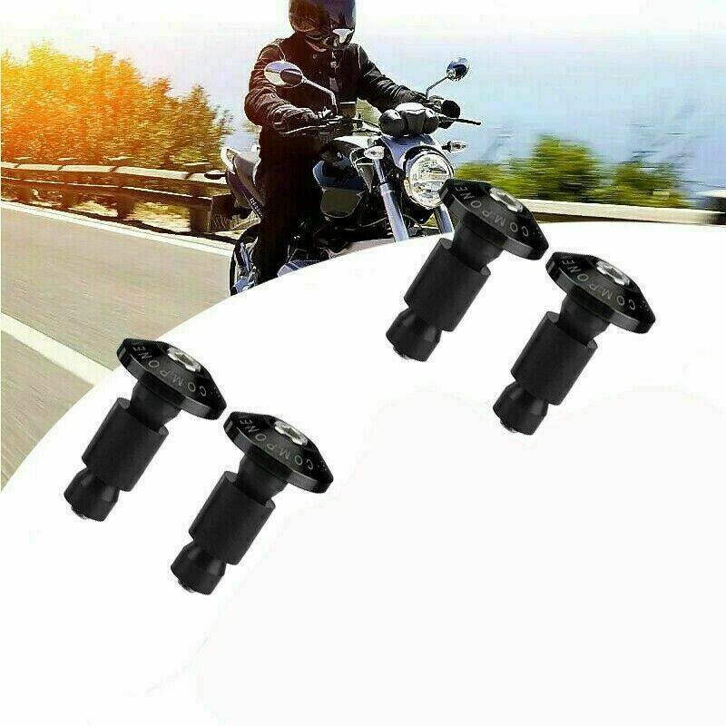 2 PCS Motorcycle Handle Bar End Weight Handlebar Grips Cap Universal Motorcycle Modification