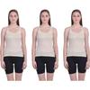 Women's Lace Tank Tops with Sleeveless Cotton Blend Camisoles Pack Of 3