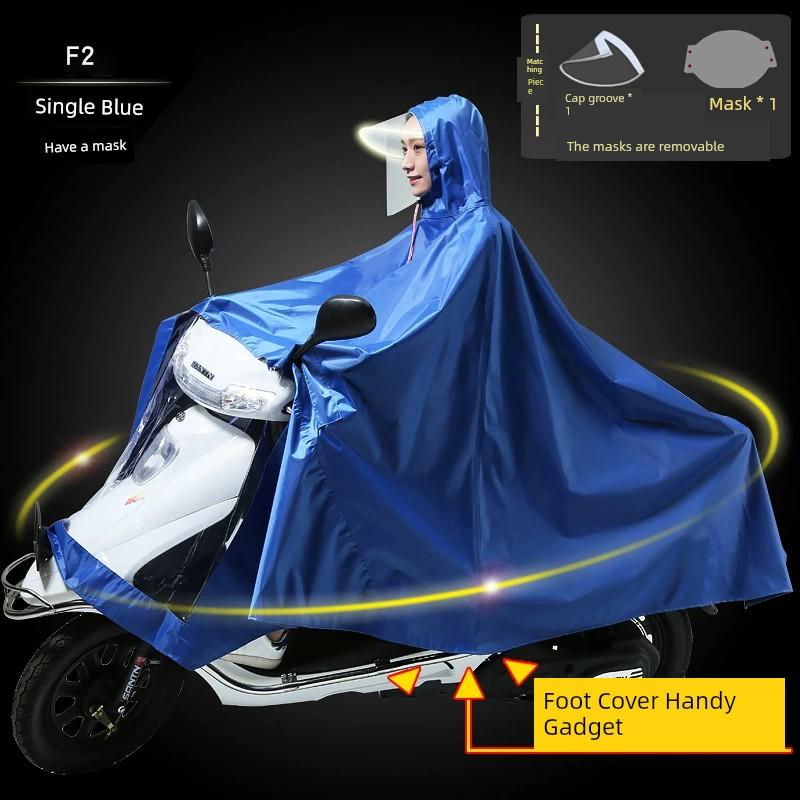 Mantella da Pioggia Elettrica Monoposto Spessa da Donna