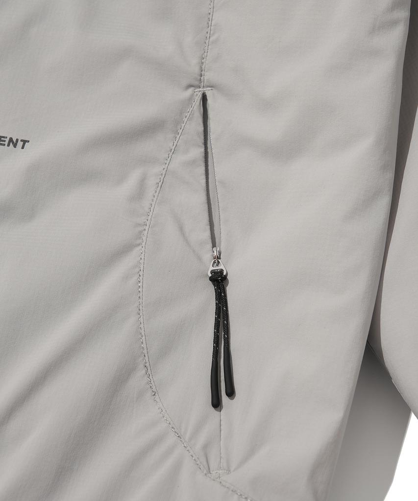 Welter Experiment Reflective Stitch Primaloft Insulation Jacket_Light Gray_Wol086