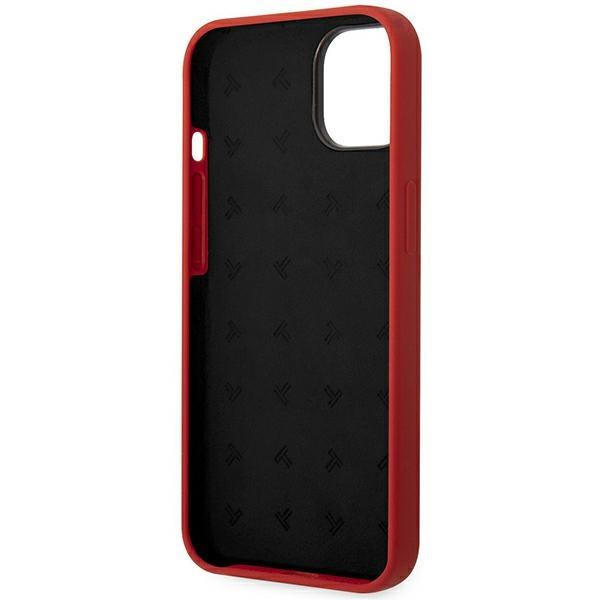 Etui Do iPhone 14 Tumi Liquid Silicone Czerwony Hardcase