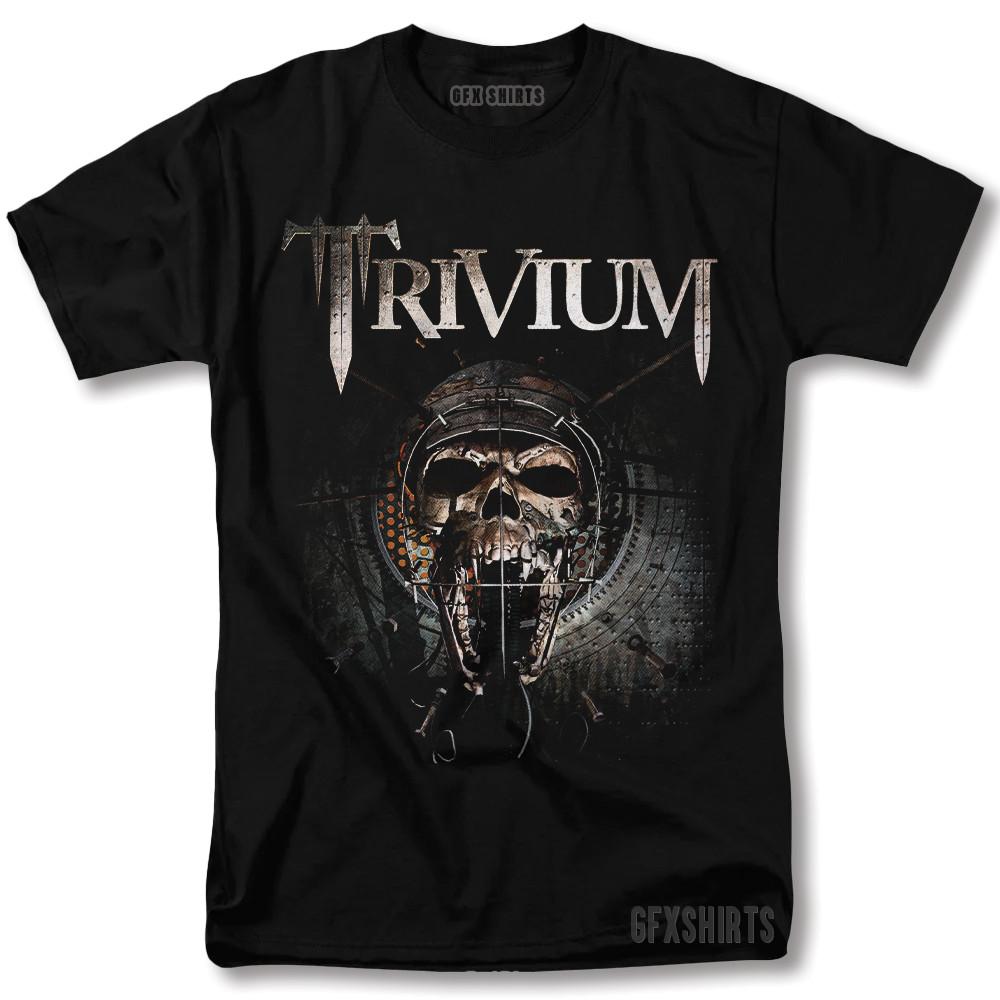 

Trivium Shirt Heavy Metal Rock Concert Tour Vntg Graphic Design T-Shirt 4XL