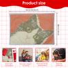 Animal Cat Style Latch Hook Rug Kit Pre Printed Bright Color Latch Carpet Making Kit for Adults Kids Beginners