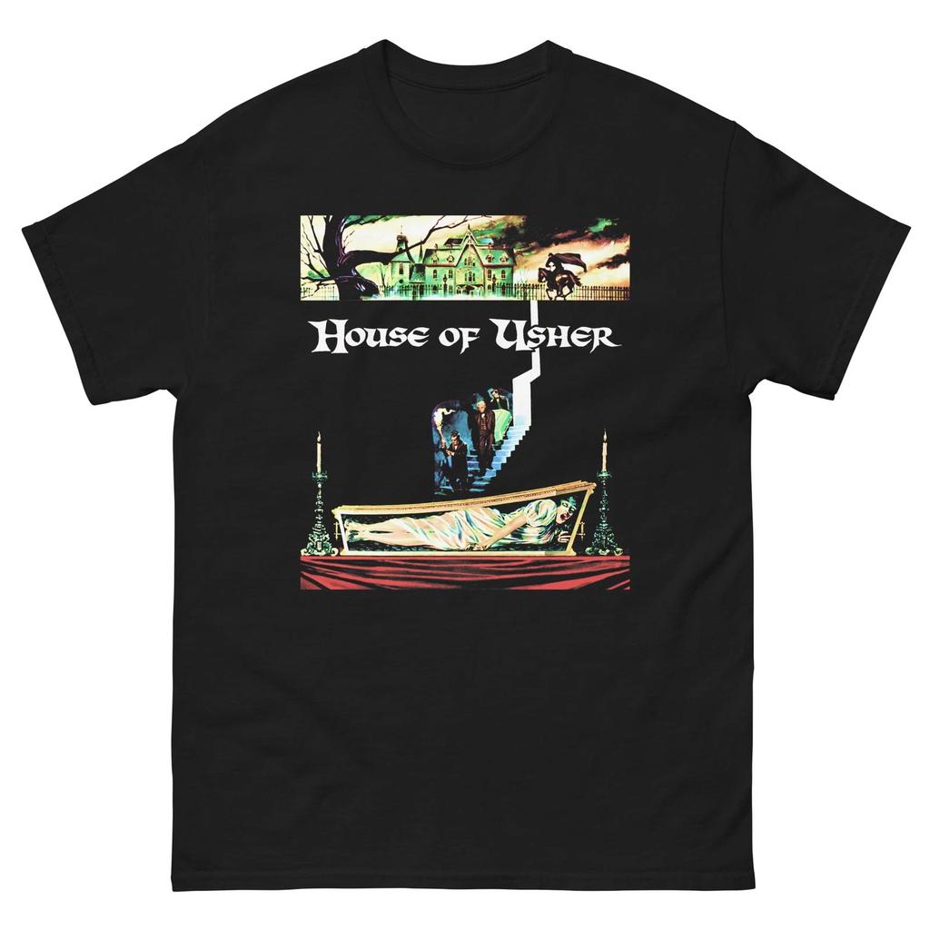 House of Usher cult horror film fan art t-shirt