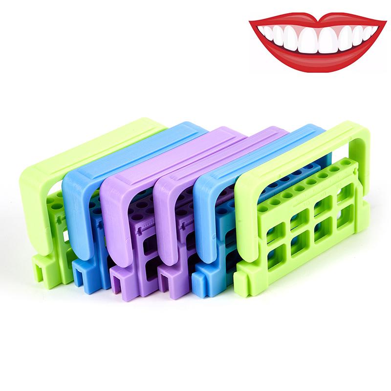 1 stuks Tandheelkundige Endo Bestanden Houder 8/16 Gaten 3 Kleuren Endo Standaard Endo Tray Voor Endodontische Bestanden Organizer Endo Doos