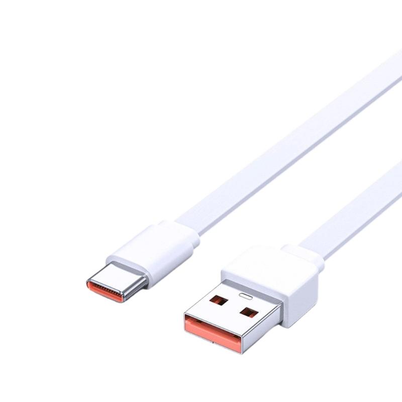 Heavy Duty Silicone 120W USB To Type C Fast Charging Cable Data Power Delivery Connector For Phone Quick Charging