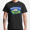 Vintage Washington State Decal Classic T-Shirt