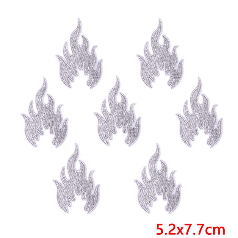 10PCS Wholesale Pink Bow Crown Lips Embroidery Patches For Clothing DIY Thermoadhesive Patches On Clothes Iron On Patch Backpack