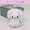 Melody Lace Bride Plush Keychain With Super Soft Short Plush For Girls Gift