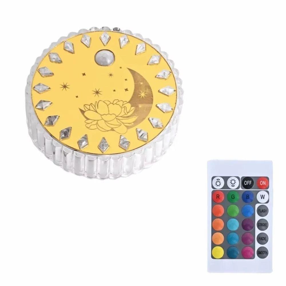 RGB Ambient Light Wireless Wall Lamp USB Rechargeable Motion Sensor RGB Gradient Lamp Magnetic Sticker Remote Control
