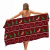 Christmas Microfiber Pool Beach Towel Gifts Portable Quick Fast Dry Sand Outdoor Travel Swim Blanket Thin Yoga Mat For Women Kid