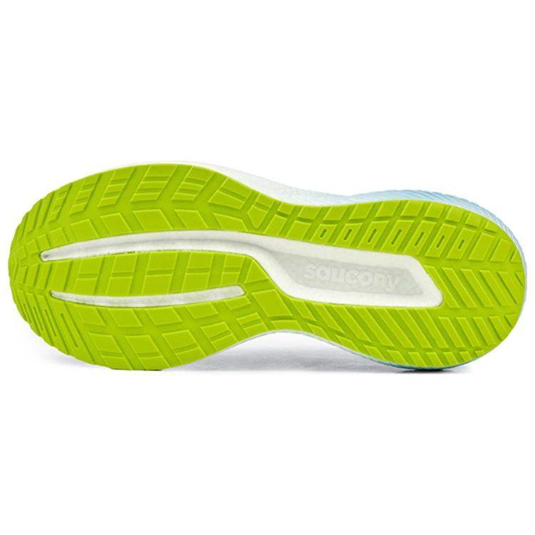 SAUCONY Surge 1 Comfortable Shock Absorbing Non-Slip Durable Low-Top Running Shoes Men Sneaker White Blue Green S28187-4