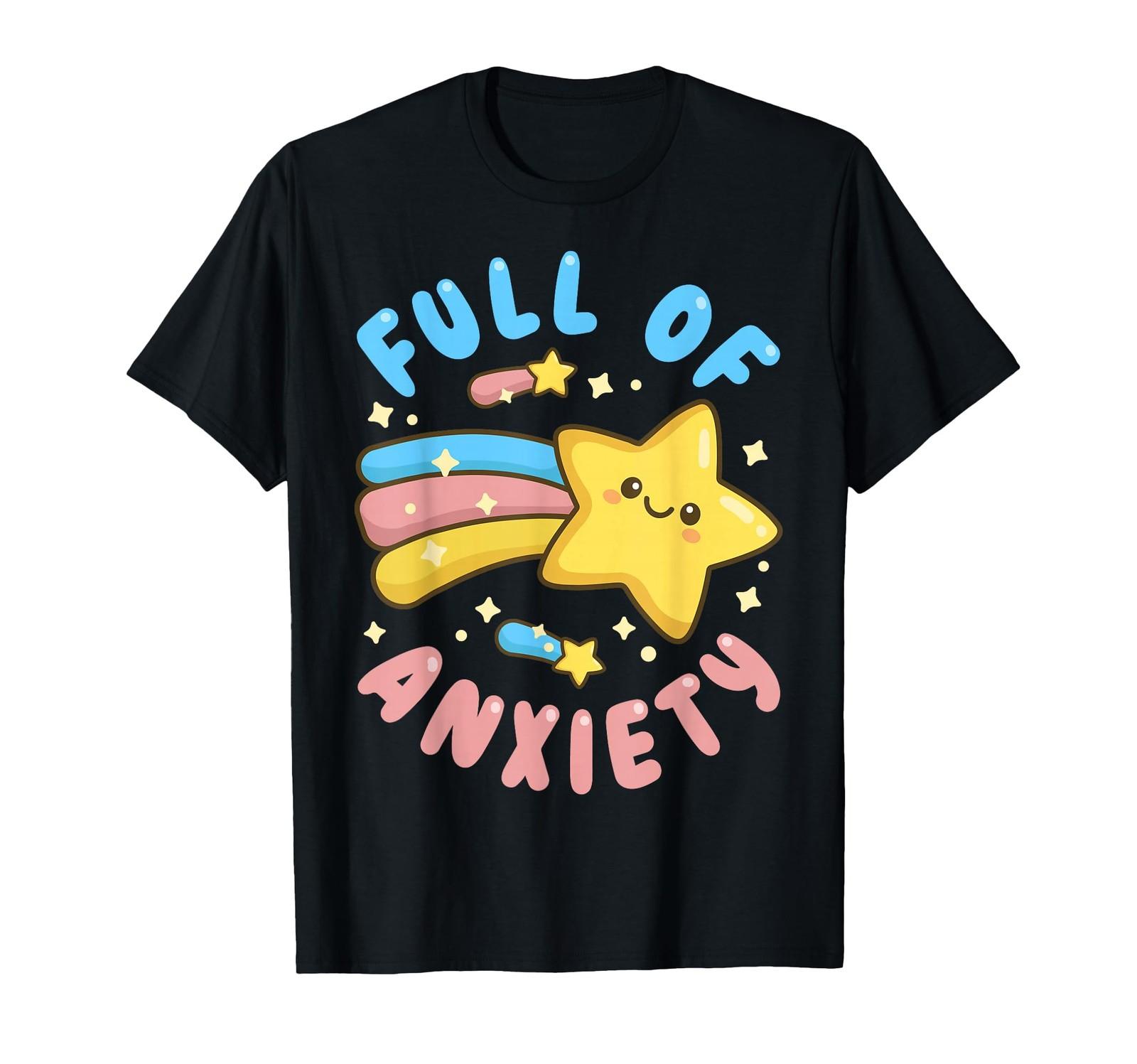 Pastel Goth Full of Anxiety T-Shirt S разноцветный