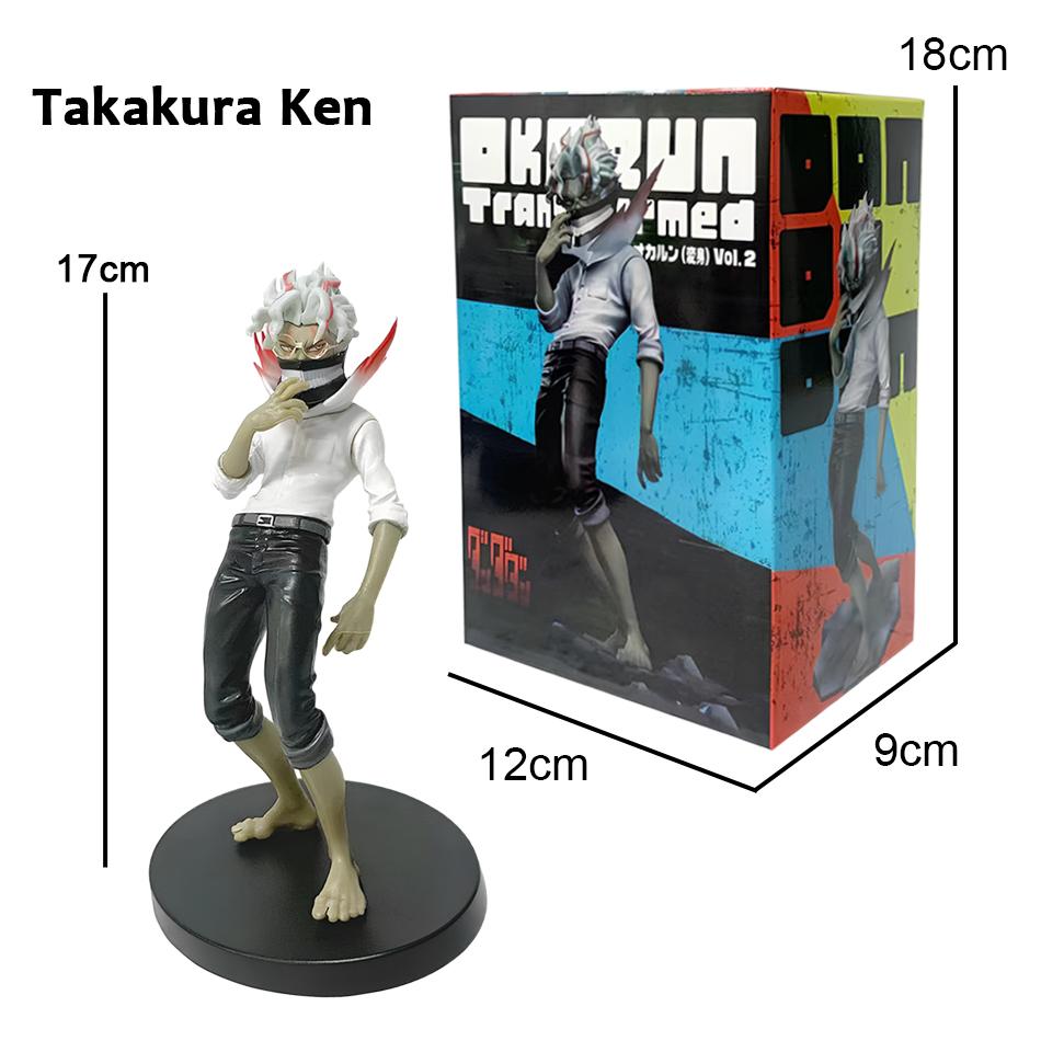 18cm Dandadan Takakura Ken Anime Figure Ken Takakura Action Figure Okarun/Momo Ayase Figurine Collectible Model Doll Toys Gifts