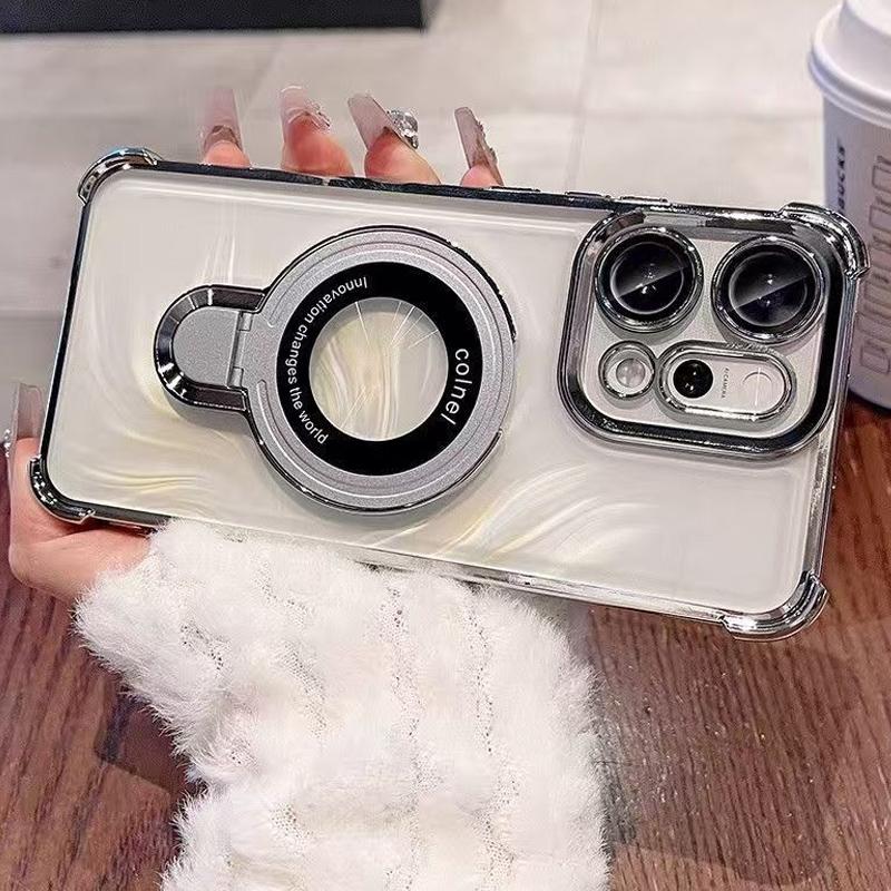 

Для Motorola MOTO Edge 60 Edge 50 Edge60 Fusion Pro Neo Чехол Магнитный держатель Гальваническое покрытие Подушка безопасности Мягкий Прозрачный Ударопрочный Чехол Motorola Edge 50 Fusion