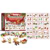 Christmas Series Building Blocks Gift Box for Kids 24Days Christmas Advent Calendar DIY Nutcracker Santa Claus Bricks Model