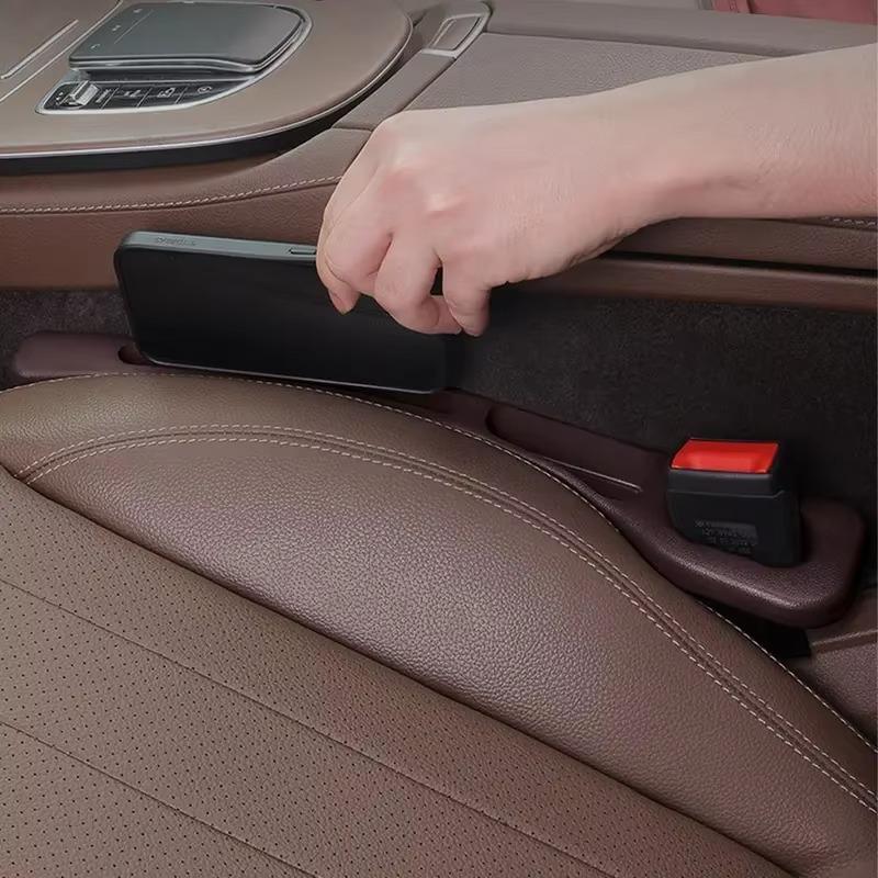 2 τεμ. πλήρωσης κενού καθίσματος αυτοκινήτου τσάντα κουτιού αποθήκευσης ρωγμής καθίσματος μεταξύ καθισμάτων Διακόσμηση οργάνωσης κονσόλας Εσωτερικό αξεσουάρ αυτοκινήτου