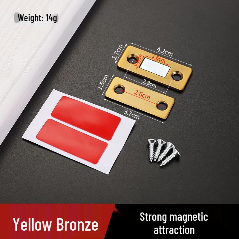 Stainless Steel Magnetic Cabinet & Door Catch - Invisible Punch-Free Closer