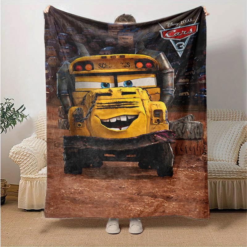 1 pièce Couverture Flanelle Aventure McQueens Couverture Jetée Douce et Chaude pour Chambre à Coucher Salon Lit Voyage Camping Pique-nique Cadeau. M73008