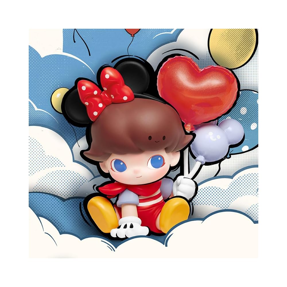 Pop Mart Dimoo World × Disney Blind Box Figure 1 Piece PVC Soft Vinyl Collectible Toy Original Character