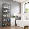 6-Tier Shelf - Himimi - Metallic - Silver - 220 Lbs - Multifunctional