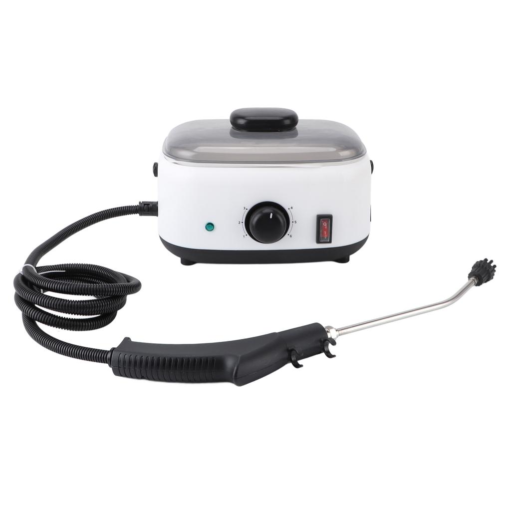 1500ml Dampfreinigungsmaschine Effizienter Hochtemperatur-Hochdruck-Dampfreiniger mit 3 Bürstenköpfen