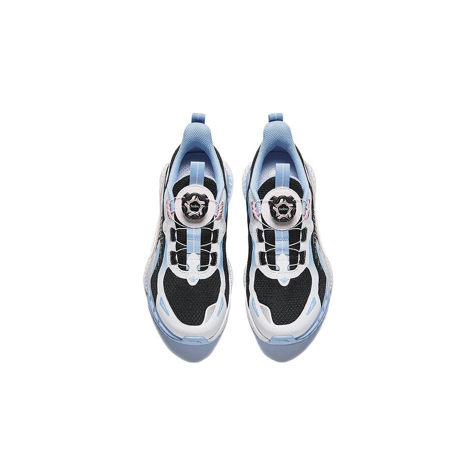 Anta Dětské UFO 5.0 Protiskluzové Odolné Proti Opotřebení Nízké Běžecké Boty Dětské tenisky Černá Bílá Modrá 322335588-3