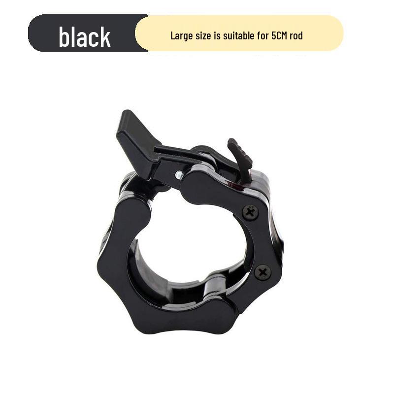 Olympic Barbell Bar with Quick Release Dumbbell Clips, Clamps, and Threaded Bar (2.5cm & 5cm)