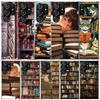 Bücher lesen Illustration Lesen Weiche Hülle für Samsung Galaxy S25 Edge S26 S24 S23 Ultra Handyhülle S22 S21 Plus S20 FE Druck Pa
