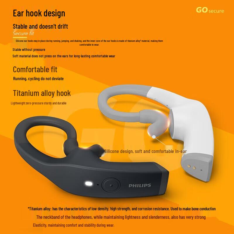 Philips TAA8606 Bone Conduction Bluetooth Sports Headset