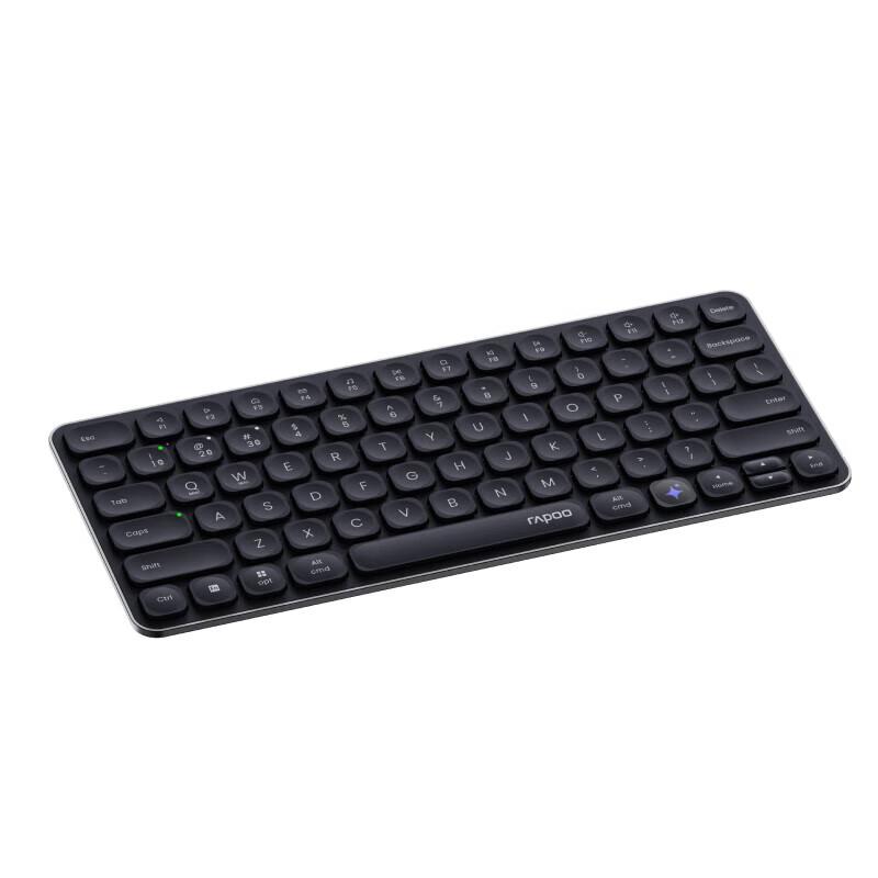 Rapoo E9000G AI Ultra-thin 78-Key Multi-mode Wireless Keyboard