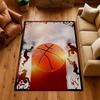 Basketball Court Rectangular Rug Allseason Carpet For Gaming Room Study Living Room Home Party Decor Christmas Gift
