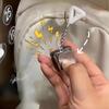 Metal Key Ring Prank Toy Mild Pulse Induction Prank Electric Shock Button  Holiday Entertainment