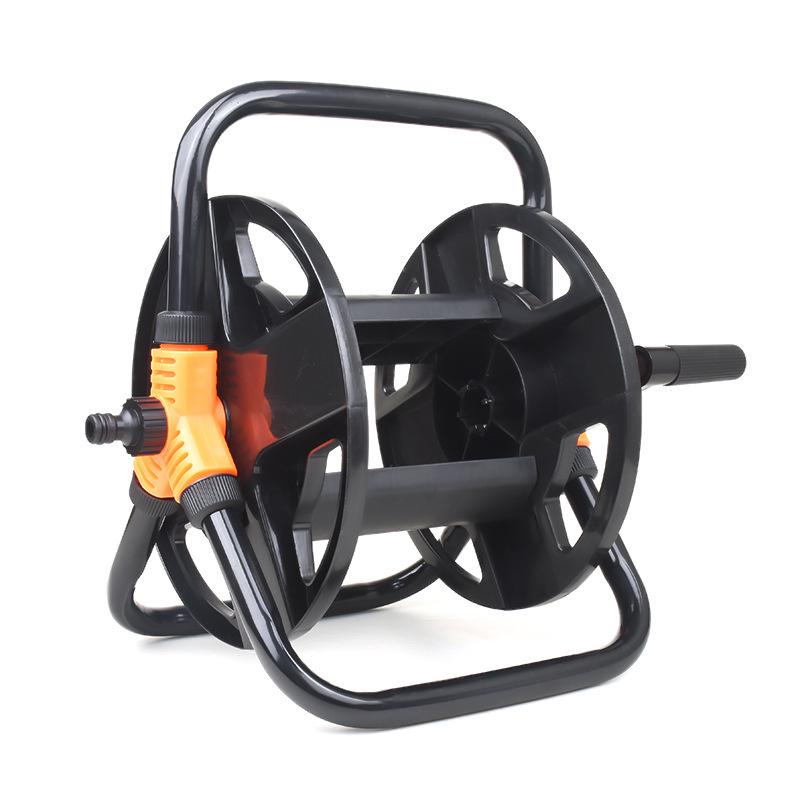 Car Wash Hose Reel & Storage Rack with 25-30 Meter Water Gun for 4 & 6-point Pipes