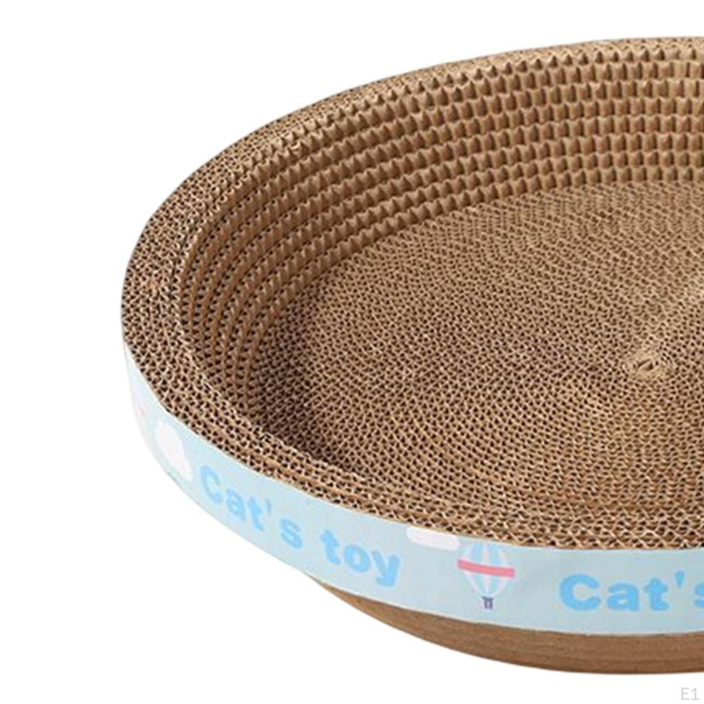 Scratching Bed with Circular Design for Indoor Feline