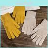 Winter Knit Touchscreen Gloves For Women With Thick Fleece Linings For Cold Weather