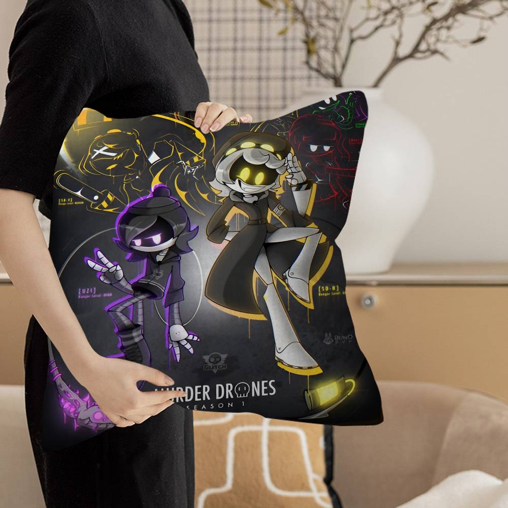 M-Murder D-Drones pillow cover sofa cushion cover home room decoration children gift