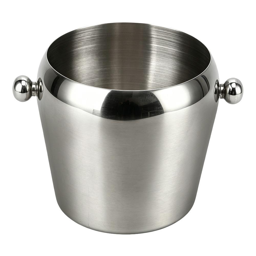 Rustproof Ice Bucket Smooth Handle Beverage Tub Insulated Champagne Bucket Home 1L