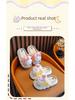 Kids' Princess Linen Slippers: Non-Slip, Thick-Sole, for Spring & Autumn.