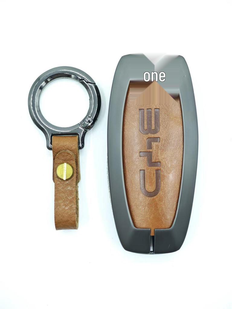 BYD Car Key Metal Protective Cover for Yuan Pro, D1, Qin Plus, E1, E2 Models